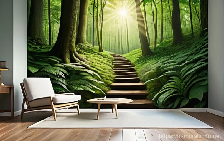 벽화의 형태와 공간 활용 - **Prompt 1: Modern Madhubani Masterpiece in a Minimalist Living Room**
    A vibrant and sophisticat...