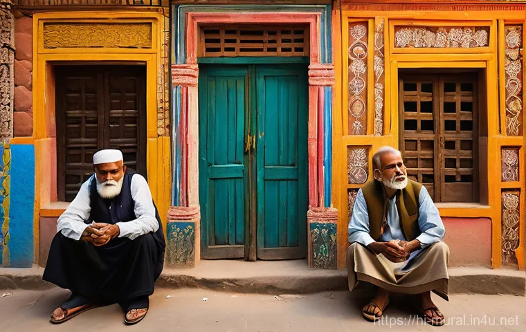 벽화여행과 지속 가능한 여행 - **Prompt 1: Urban Canvas of Stories**
    "A vibrant, richly detailed mural covering an entire wall ...